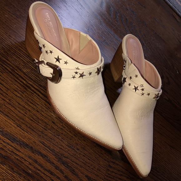 Matisse White Mules, Size 8, PRICE FIRM - Picture 2 of 4